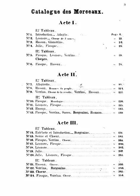 First page of Fiesque