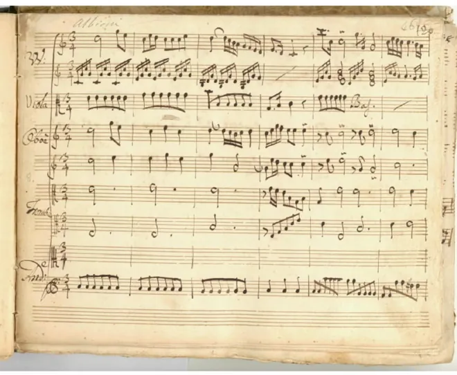First page of Non perché è il sol turbato