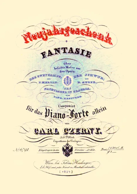 First page of Neujahrgeschenk ; Neujahrsgeschenk