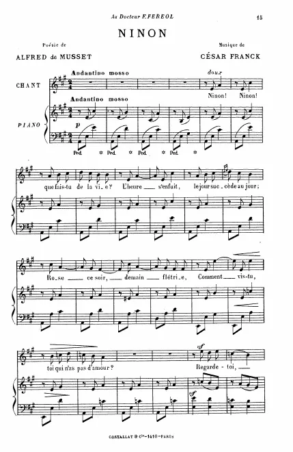 First page of Ninon