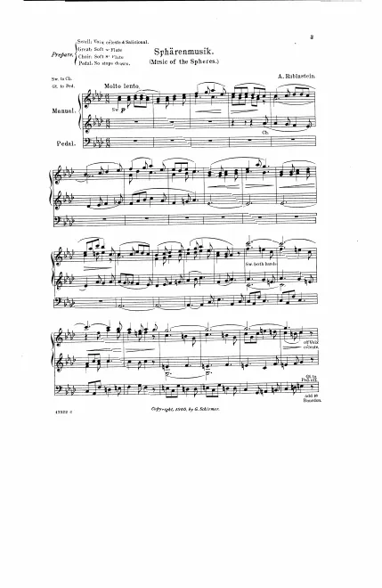 First page of String Quartet No.2 in C minor