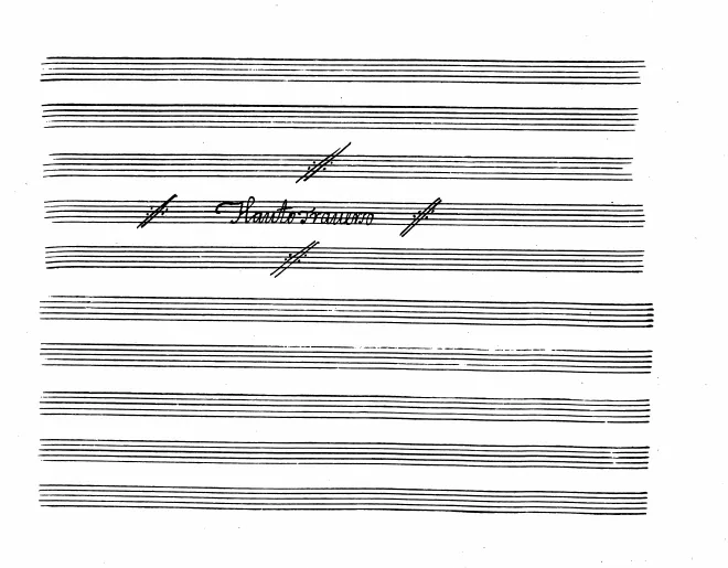First page of Flute Concerto in E Major, GT 1.E05a
