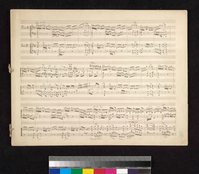 First page of Symphony No. 1 in A minor