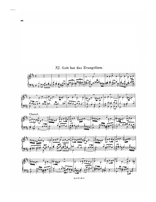 First page of Gott hat das Evangelium