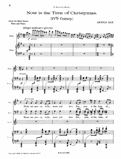 First page of Now is the Time of Christymas