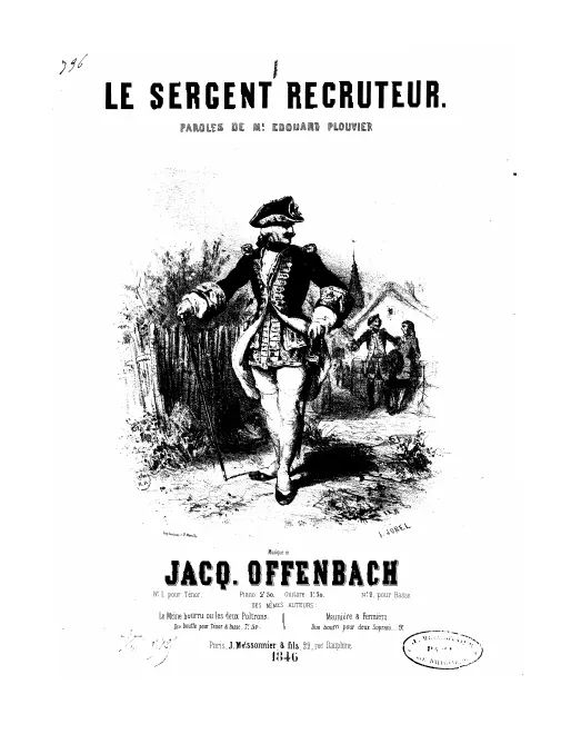 First page of Le sergent recruteur