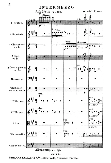 First page of Intermezzo