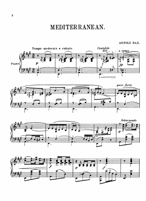 First page of Mediterranean