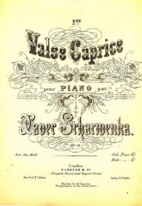 First page of Valse Brillante, Op.13