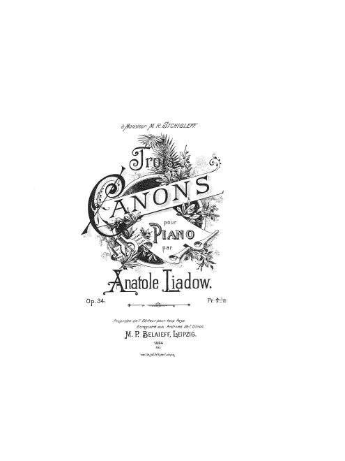 First page of 3 Canons