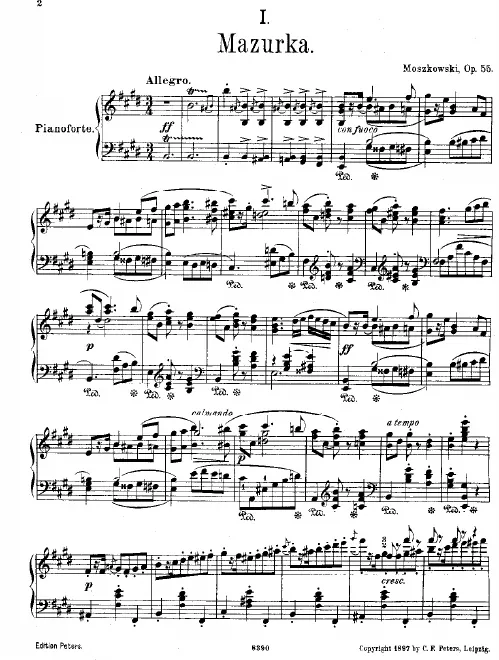 First page of 4 Polish Folk Dances