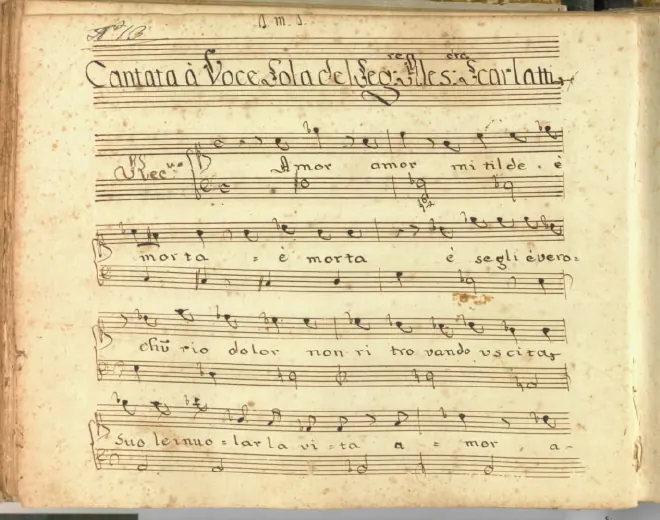 First page of Amor, Mitilde è morta