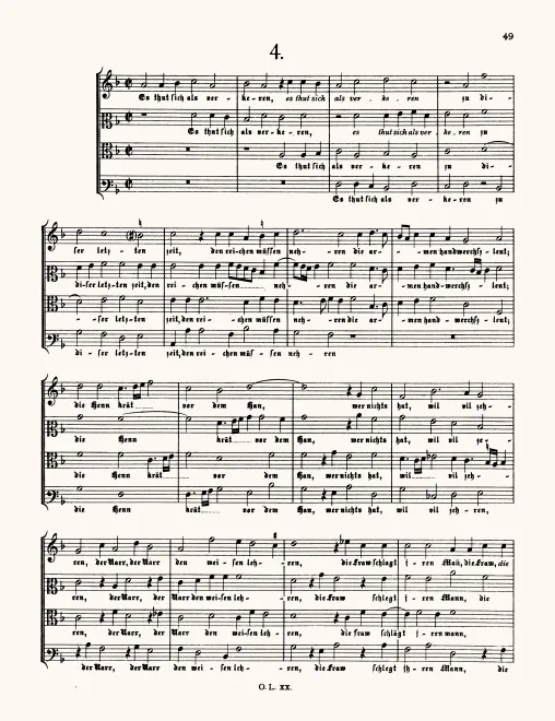 First page of Es tut sich alls verkehren