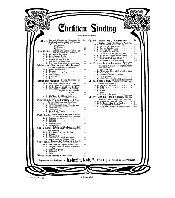 First page of Bersøglis og andre Viser