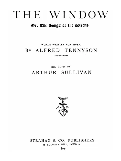 First page of The Window