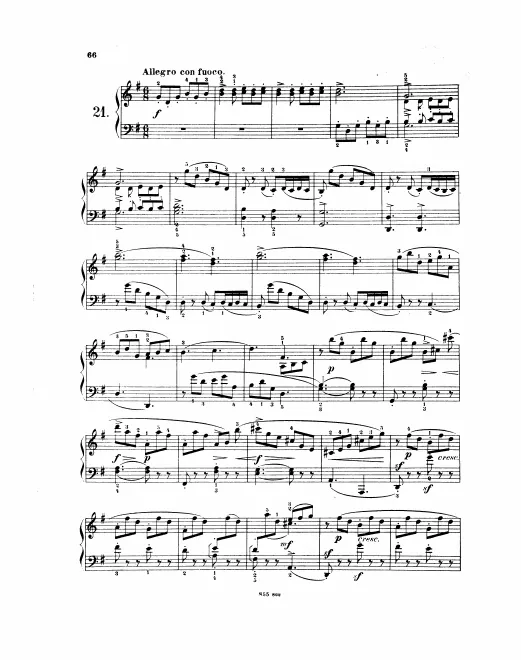 First page of Keyboard Sonata in G major