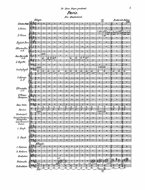 First page of Paris: The Song of a Great City
