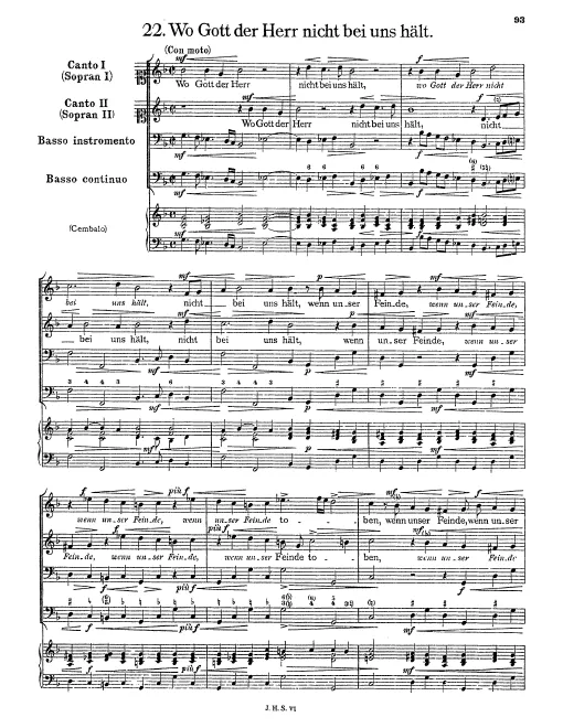 First page of Wo Gott der Herr nicht bei uns hält
