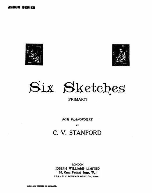 First page of Six Sketches (Primary)