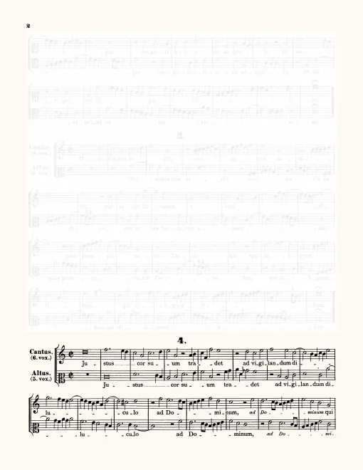 First page of Justus cor suum tradet