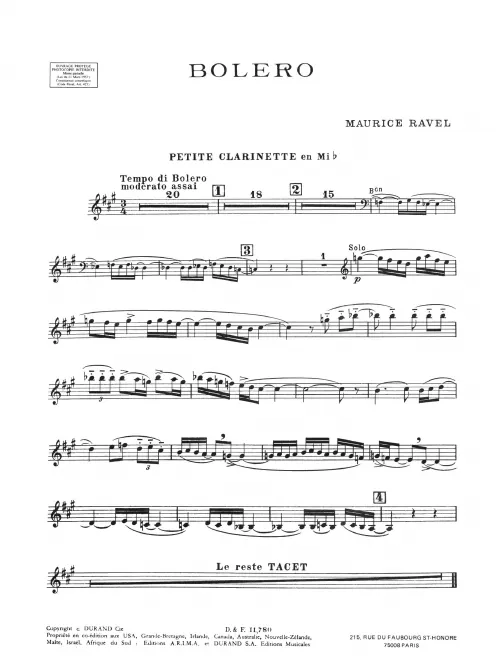 Piccolo Clarinet (E♭)