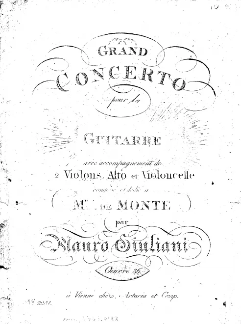 First page of Guitar Concerto No.2