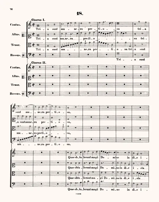 First page of Tria sunt munera pretiosa