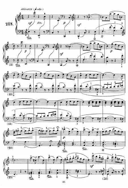 First page of Keyboard Sonata in C major