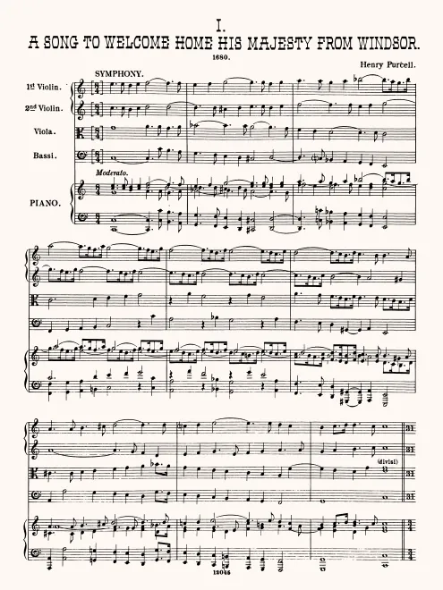 First page of Welcome, Vicegerent of the Mighty King