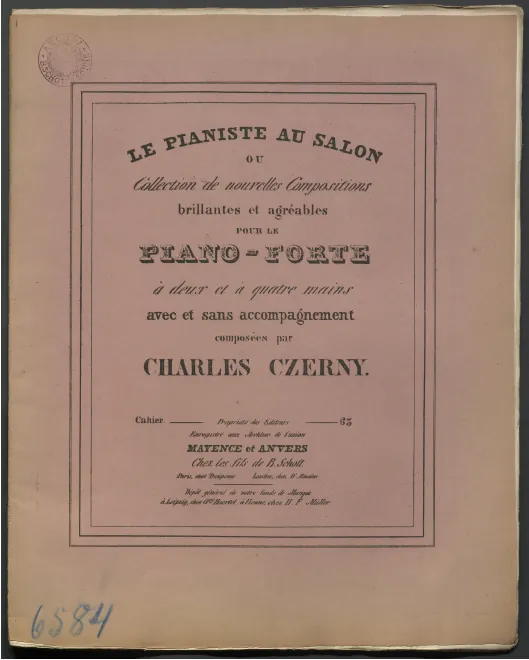 First page of Variations Brillantes sur les Diamans de la Couronne de D. F. E. Auber