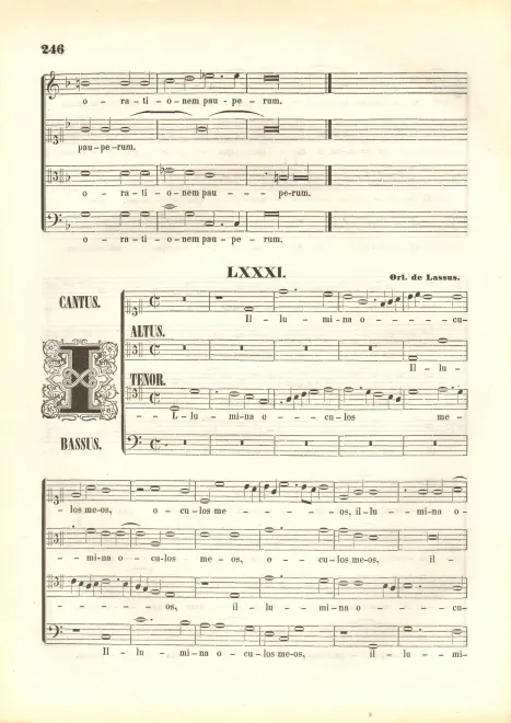 First page of Illumina oculos meos