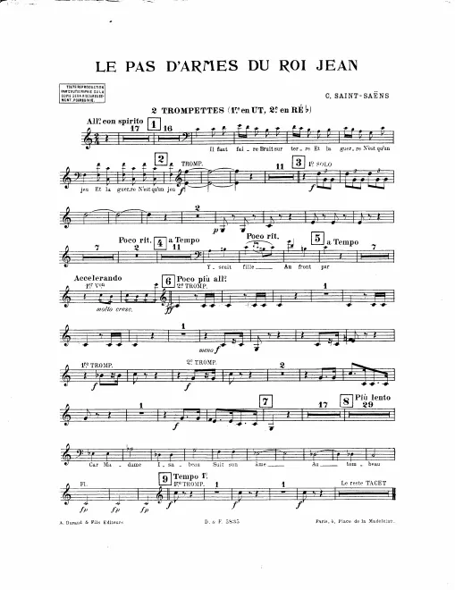 Trumpet 1/2 (C/D♭)