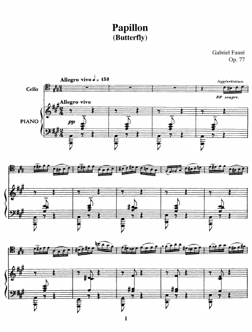 First page of Papillon