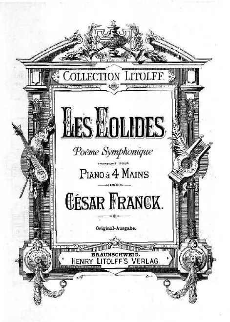 First page of Les Éolides