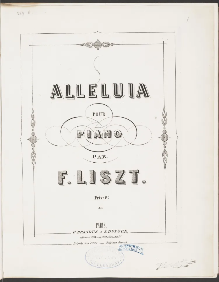 First page of Alleluja