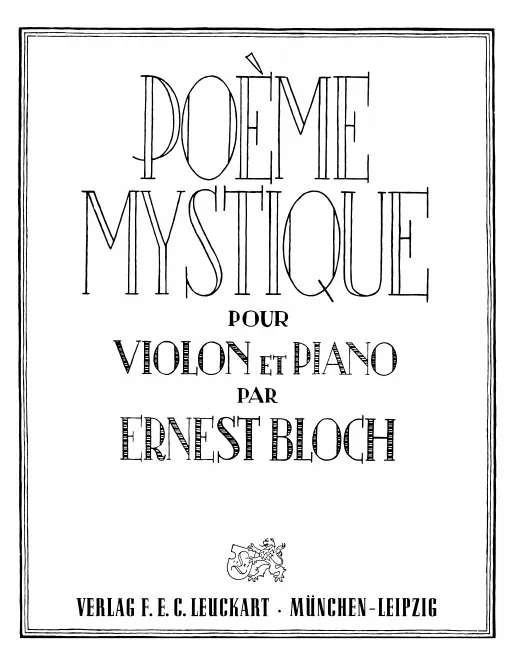 First page of Violin Sonata No.2