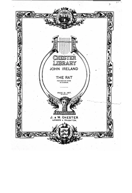 First page of The Rat