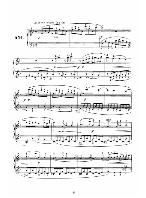 First page of Keyboard Sonata in F major