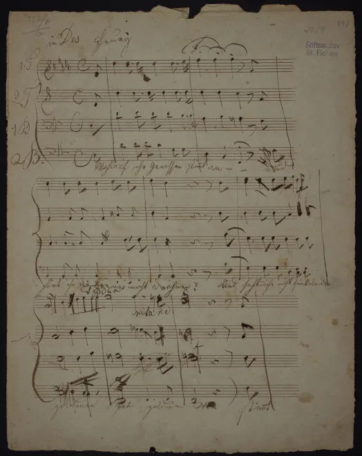 First page of Das Lied vom deutschen Vaterland