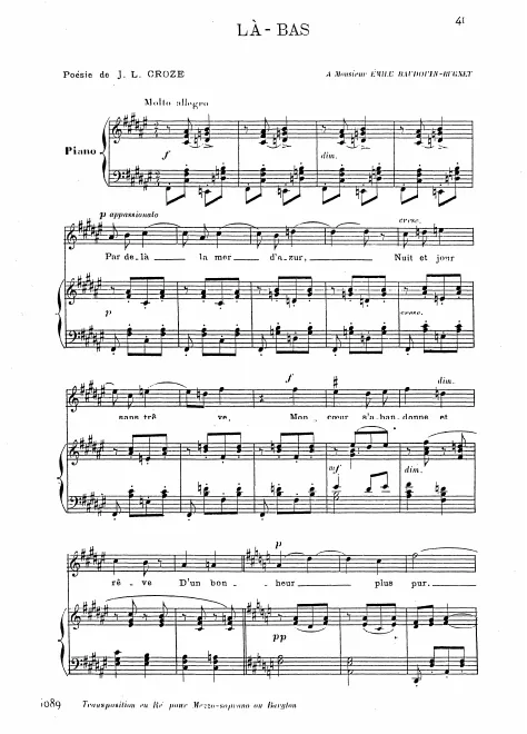 First page of Là-bas