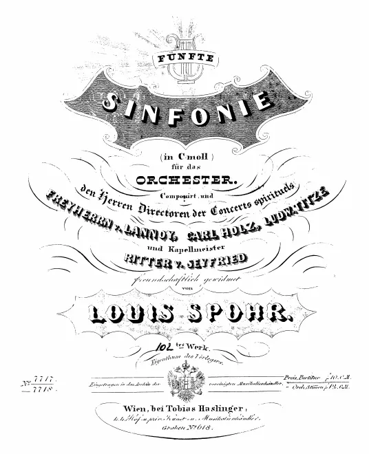 First page of Symphony No.5