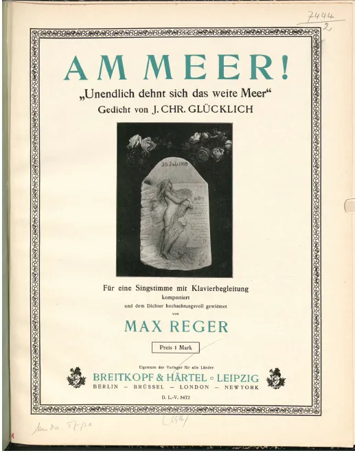 First page of Am Meer