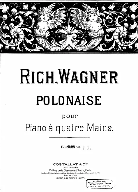 First page of Polonaise in D major