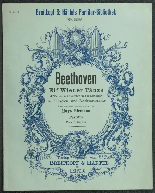 First page of 11 Wiener Tänze