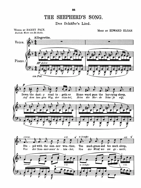 First page of 3 Songs