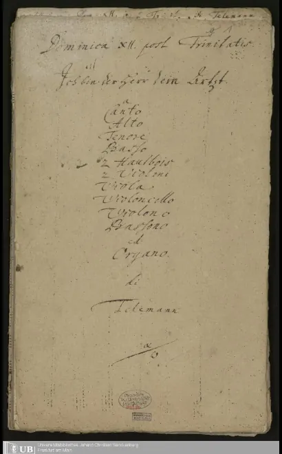 First page of Ich bin der Herr dein Arzt