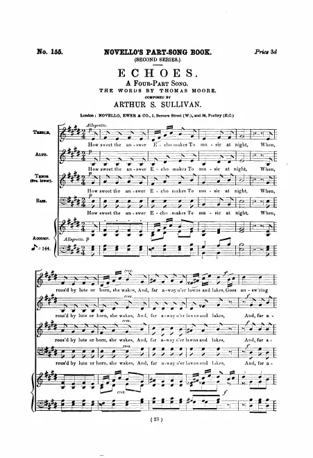 First page of Echoes