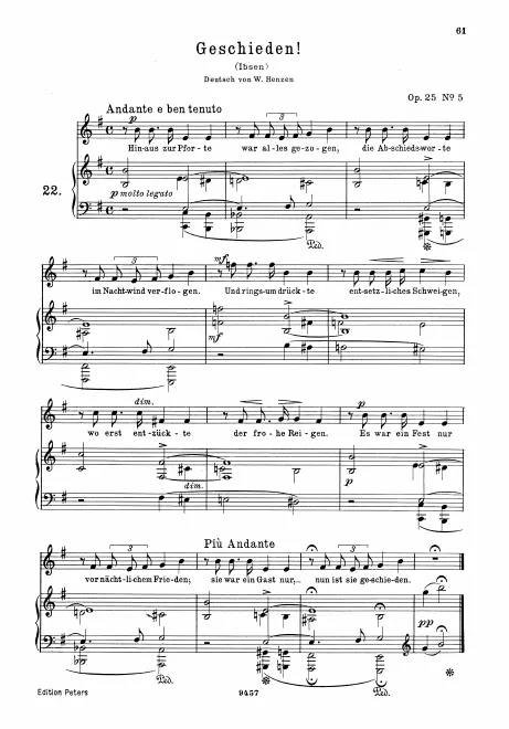 Complete Score (original key, E minor)