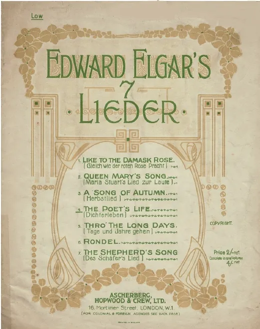 First page of The Poet's Life