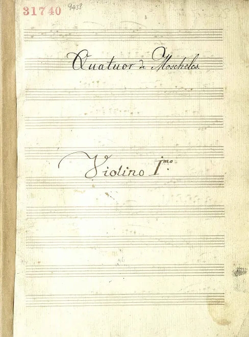 First page of String Quartet